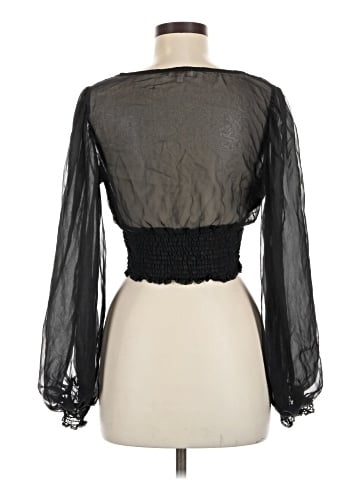 Peach 3/4 Sleeve Blouse (view 2)