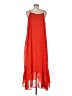 Mud Pie 100% Polyester Red Casual Dress Size M - photo 2