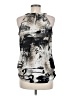 Essentials Silver Sleeveless Blouse Size M - photo 2