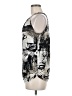 Essentials Silver Sleeveless Blouse Size M - photo 5
