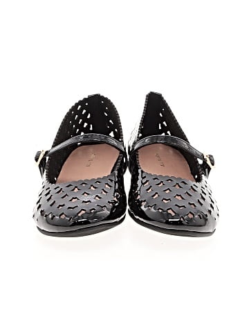 All Black Flats (view 2)