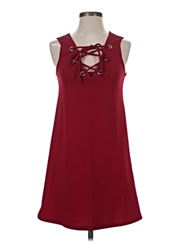 Peach Royal Casual Dress (view 1)