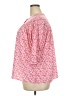 Belldini 100% Polyester Pink 3/4 Sleeve Blouse Size 2X - photo 5