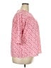 Belldini 100% Polyester Pink 3/4 Sleeve Blouse Size 2X - photo 4