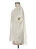 DR2 100% Polyester Ivory Short Sleeve Blouse Size M - photo 5