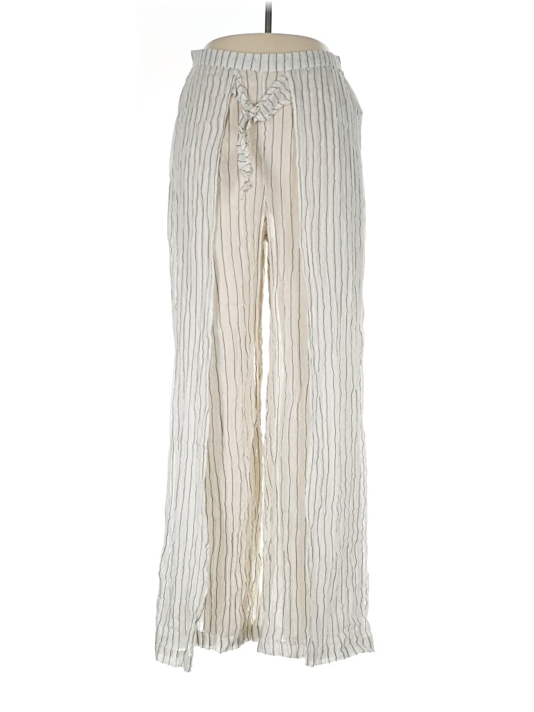 Pre-owned Billabong Casual Pants In Ivory