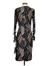 Etcetera Print Black Cocktail Dress Size 4 - photo 2