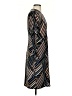 Etcetera Print Black Cocktail Dress Size 4 - photo 4