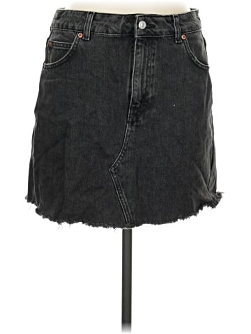 Topshop Denim Skirt (view 1)
