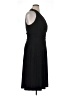 Kasper Solid Black Cocktail Dress Size 14 - photo 4