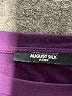 August Silk Purple Long Sleeve Blouse Size L (estimated) - photo 7