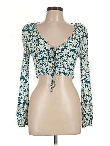 Zara TRF Long Sleeve Blouse (view 1)