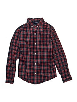 Janie And Jack Long Sleeve Button Down Shirt