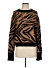 H&M Animal Print Brown Pullover Sweater Size XS - photo 1