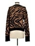 H&M Animal Print Brown Pullover Sweater Size XS - photo 2