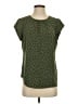 Monday Fun Green Short Sleeve Blouse Size S - photo 1