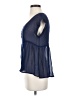 Derek Heart 100% Polyester Blue Short Sleeve Blouse Size S - photo 5