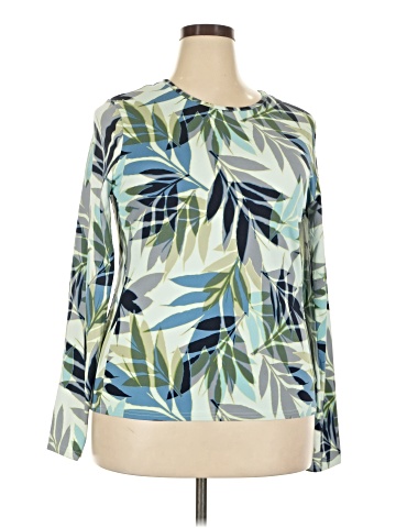 Hang Ten Long Sleeve Blouse (view 1)