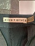 Alice + Olivia Solid Gray Track Pants Size 4 - photo 7