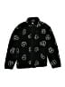 Old Navy 100% Polyester Hearts Black Track Jacket Size L 10/12 - photo 1
