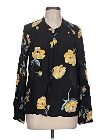 Volcom Long Sleeve Blouse (view 1)