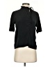 Sandro Black Short Sleeve Blouse Size S - photo 1