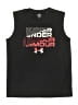 Under Armour 100% Polyester Black Sleeveless T-Shirt Size L (youth) - photo 1