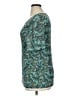 Jaclyn Smith Teal Short Sleeve Blouse Size XL - photo 5