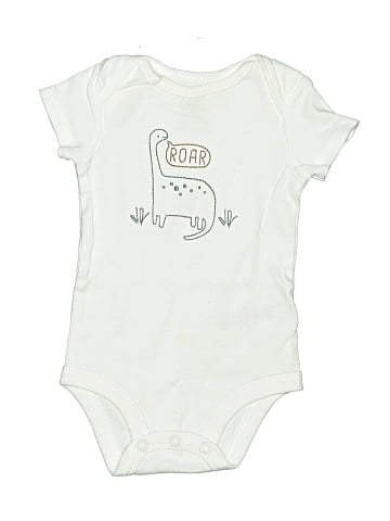 Child of Mine by Carter's Short Sleeve Onesie (view 1)