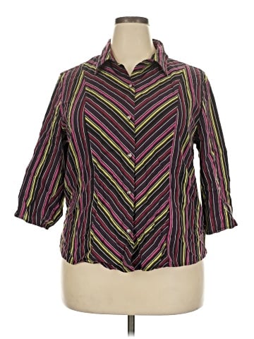 Cato 3/4 Sleeve Blouse (view 1)