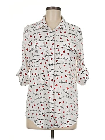 Karl Lagerfeld Paris 3/4 Sleeve Blouse (view 1)