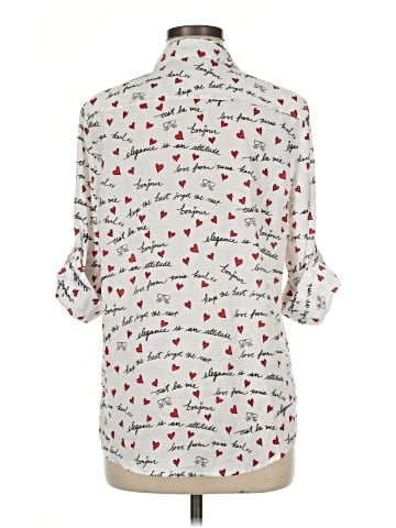 Karl Lagerfeld Paris 3/4 Sleeve Blouse (view 2)