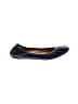 Lanvin 100% Leather Solid Black Blue Flats Size EU 36 - photo 1