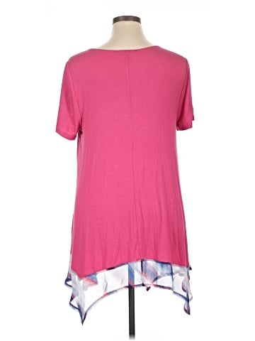 Lane Bryant Outlet Short Sleeve Top (view 2)