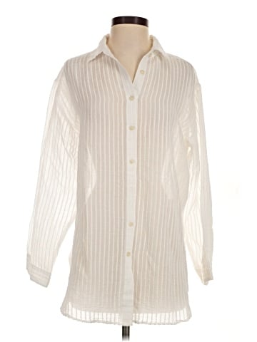 Lands' End Long Sleeve Button-Down Shirt (view 1)