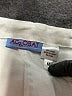 Acrobat 100% Linen Solid Ivory Shorts Size M - photo 3