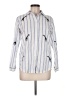 Zara Basic Blue Long Sleeve Button-Down Shirt Size M - photo 1