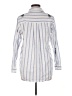 Zara Basic Blue Long Sleeve Button-Down Shirt Size M - photo 2