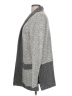 Blanc Noir Gray Cardigan Size L - photo 5