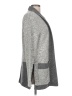 Blanc Noir Gray Cardigan Size L - photo 4