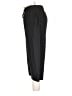 Petite Plume Solid Black Casual Pants Size L - photo 5