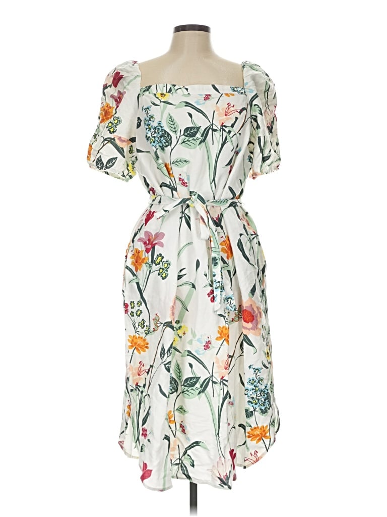 Ann Taylor Loft Cocktail Dress In White