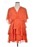 1.State 100% Polyester Paisley Orange Cocktail Dress Size XL - photo 1