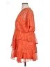 1.State 100% Polyester Paisley Orange Cocktail Dress Size XL - photo 5