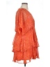 1.State 100% Polyester Paisley Orange Cocktail Dress Size XL - photo 4