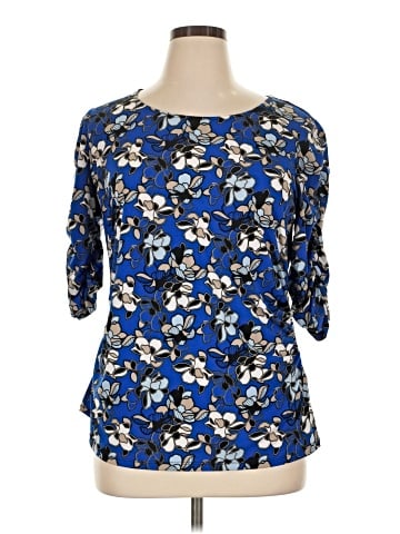 Dana Buchman 3/4 Sleeve Blouse (view 1)
