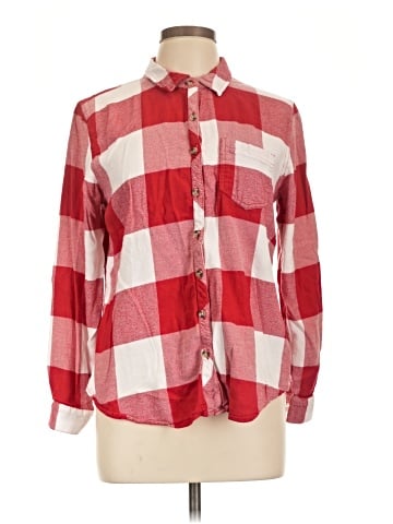 Maurices Long Sleeve Button-Down Shirt (view 1)