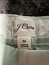 J.Crew Solid Green Shorts Size 16 - photo 3