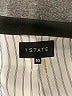 1.State Plaid Gray Blazer Size 10 - photo 6
