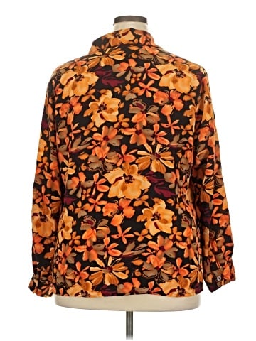 Notations Long Sleeve Blouse (view 2)